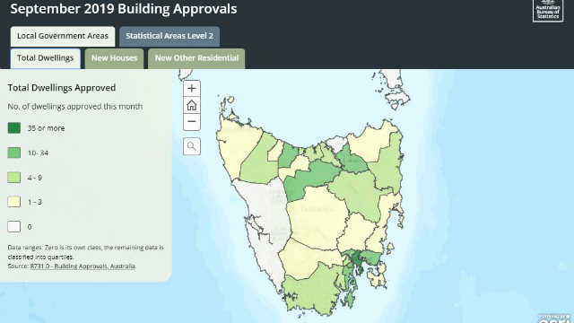 Source: Australian Bureau of Statistics, Building Approvals, September 2019. | Canstar