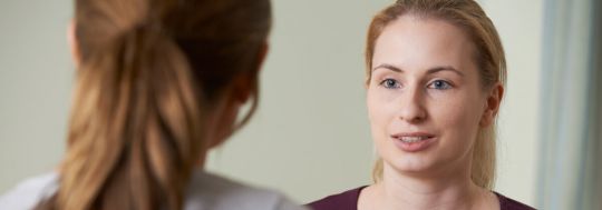 Financial Counsellor offering advice