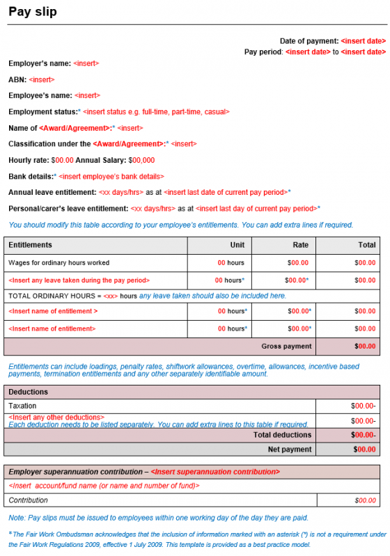 What to Look For When Reading Your Payslip Canstar
