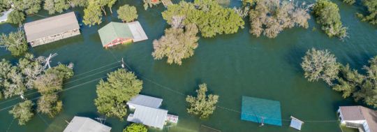 homes flooded