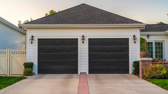 Double garage