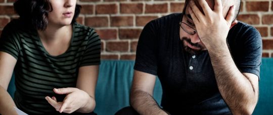 Stressed Couple