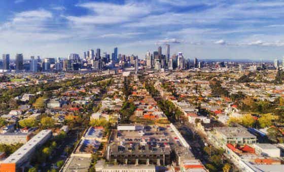 Melbourne City View