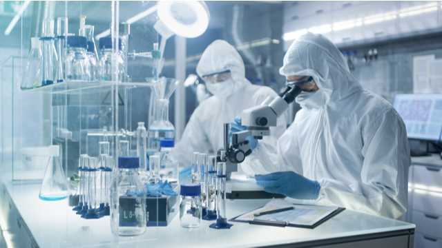 Lab testing potential vaccines