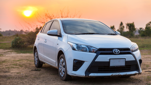 A toyota yaris
