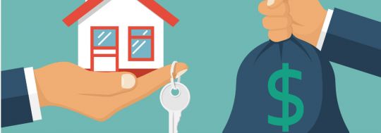 Rental deposit illustration.