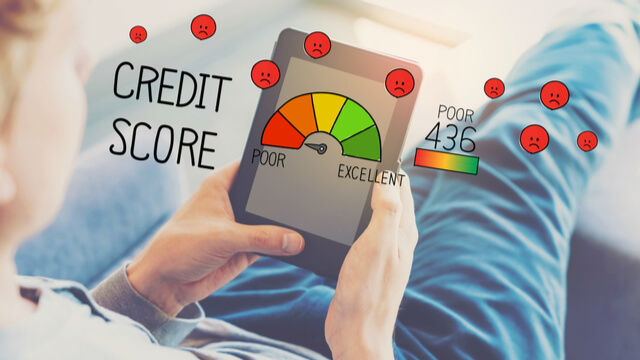 Bad credit score