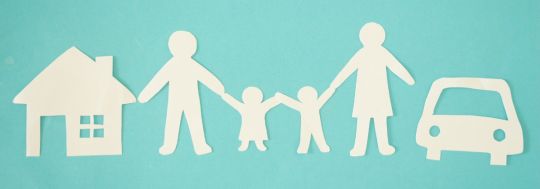 cutout paper family