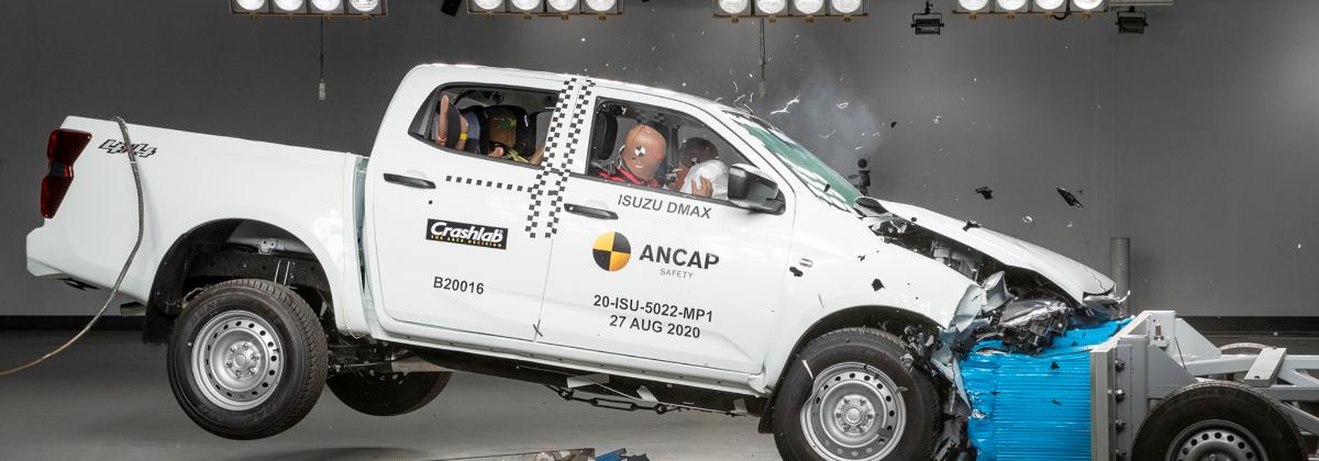 ANCAP crash test ute