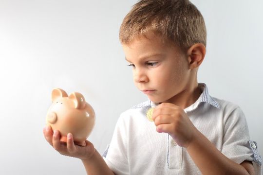 Boy looking to save