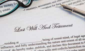 What happens if someone dies without a will?