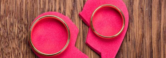 Broken Heart with Rings