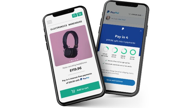 PayPal Pay in 4 on Device