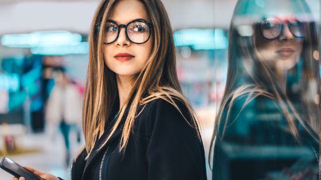 Woman shopping