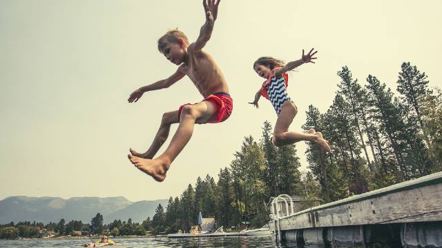 Kids Jumping