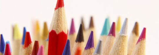 Coloured pencils