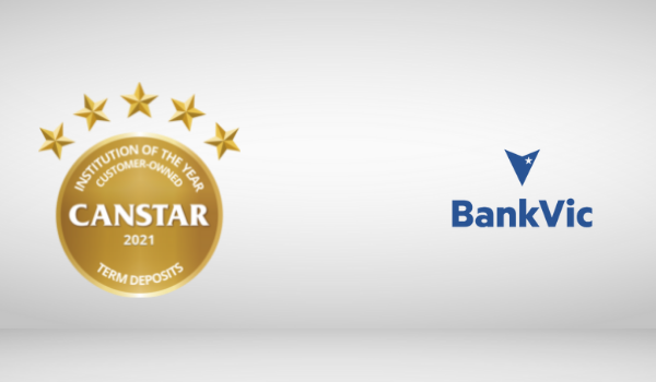 Term Deposit Award winner BankVic