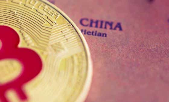 China and cryptocurrency &#8211; cropped