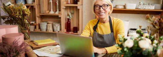 Small business tax concept image