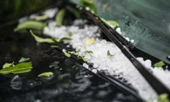 Storm and hail damage car insurance