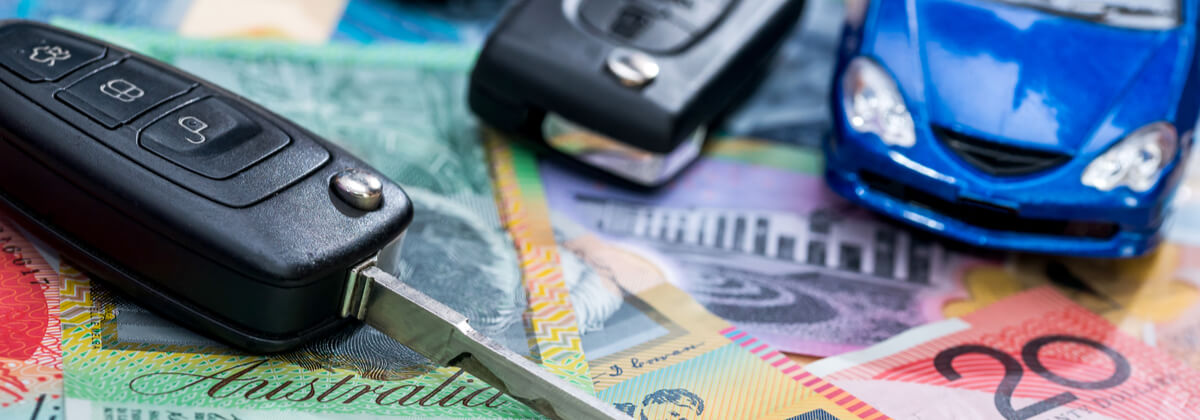 Car loan concept image