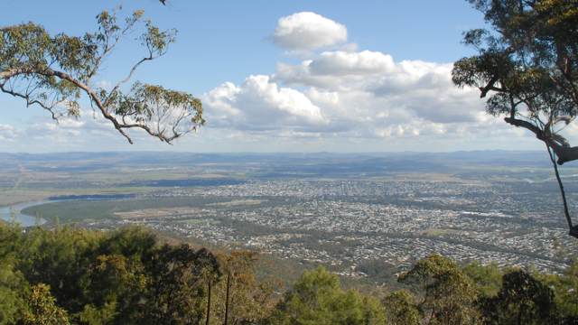 View of Rockhampton from Mount Archer