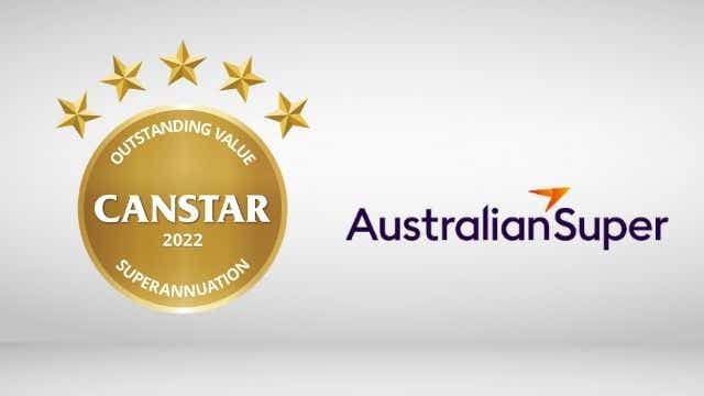 Canstar 2022 Super Award Australian Super