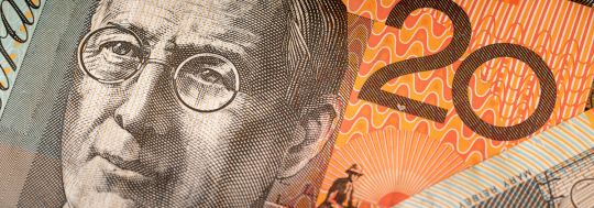 A $20 Australian bank note
