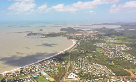 Aerial views of Yeppoon, QLD