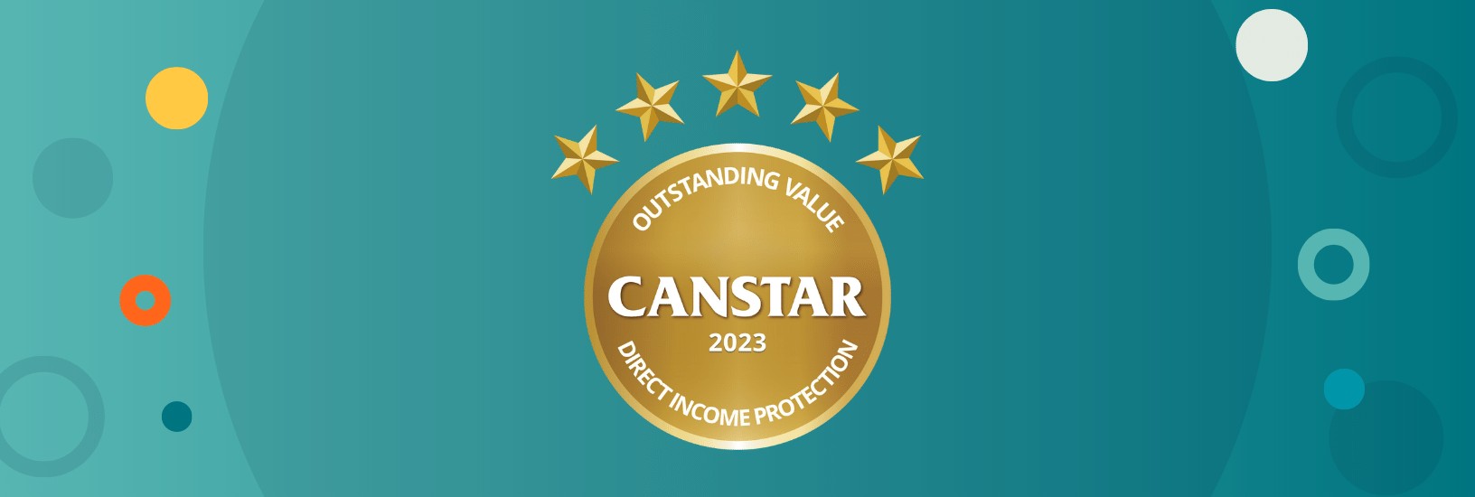 Direct Income Protection 2023 Star Ratings and Award Banner