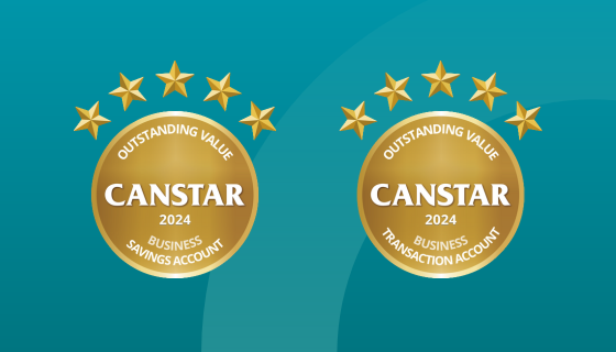 2024 Business Savings and Transaction Accounts award logo