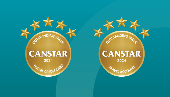 2024 travel credit cards and accounts award logo
