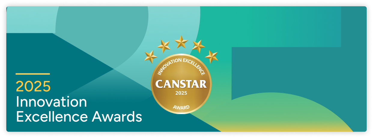 Canstar 2025 Innovation Award Banner
