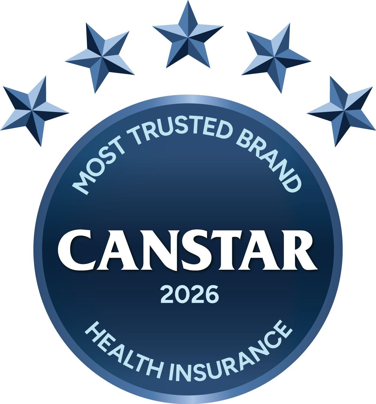 Canstar 2026 Most Trusted Brand Award – Health insurance