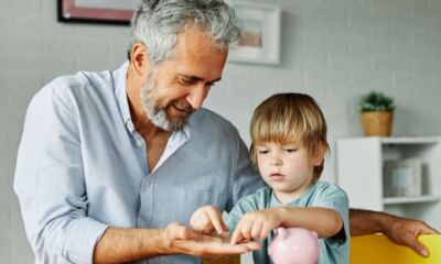 Open bank account for grandkids