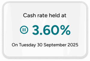 RBA holds cash rate steady at September meeting.