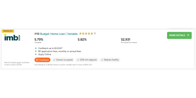 Sponsored product listing example