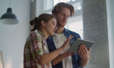 A couple thinks about some of the things to consider when buying a house.