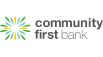 community first bank logo